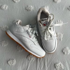White Reebok Classics